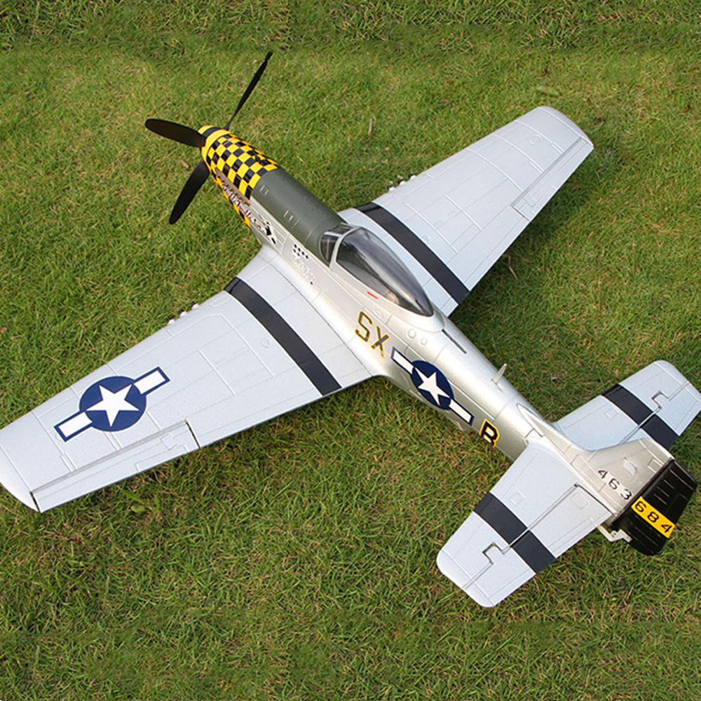 TOP-RC-HOBBY-P-51-Mustang-Spannweite-von-750mm-EPO-RC-Flugzeug-Kriegsvogel-Bausatz-1895218-11